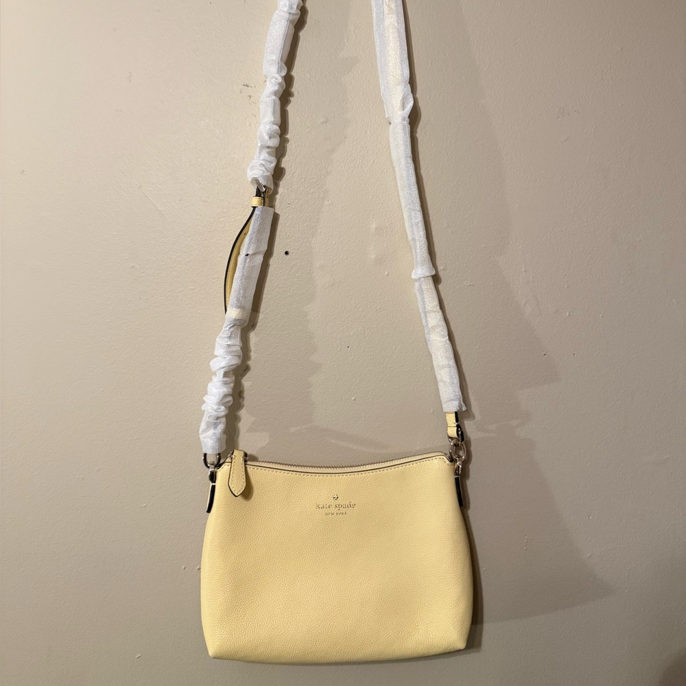 Kate Spade Light Yellow Crossbody Bag